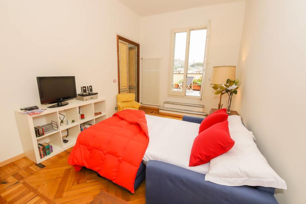 Altido Apt For 3 With Rooftop Balcony And Lovely Cityview เจนัว ภายนอก รูปภาพ