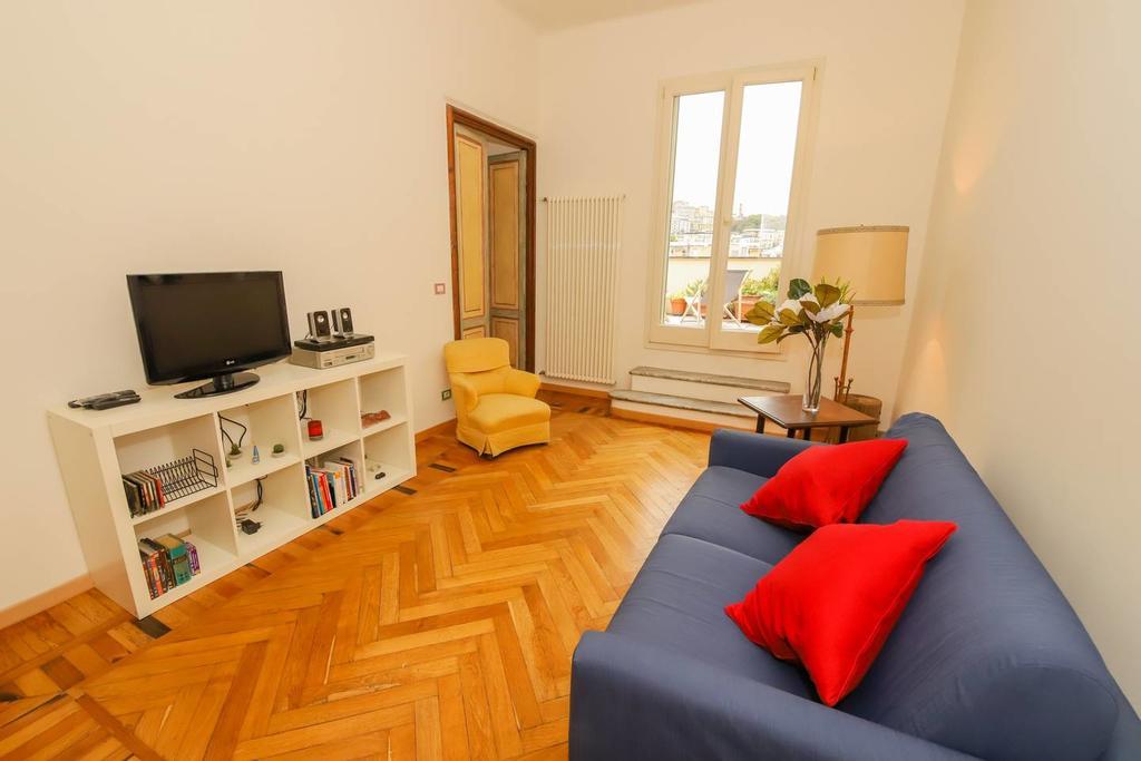 Altido Apt For 3 With Rooftop Balcony And Lovely Cityview เจนัว ภายนอก รูปภาพ